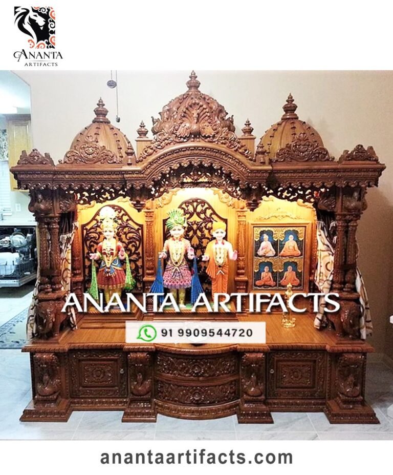 Buy Wooden Pooja Mandir For USA Home in USA At Best Price