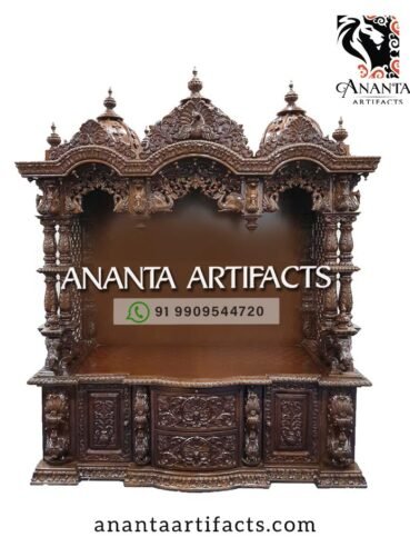 Large Wooden Pooja Mandir