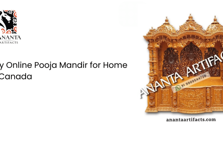 Buy Online Pooja Mandir for Home in Canada