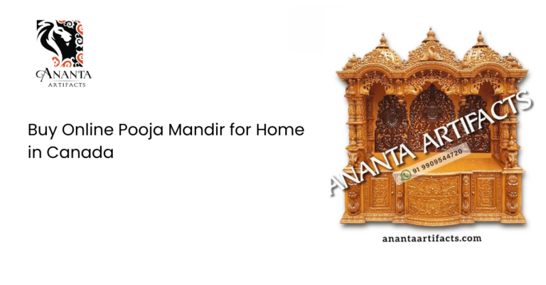 Buy Online Pooja Mandir for Home in Canada