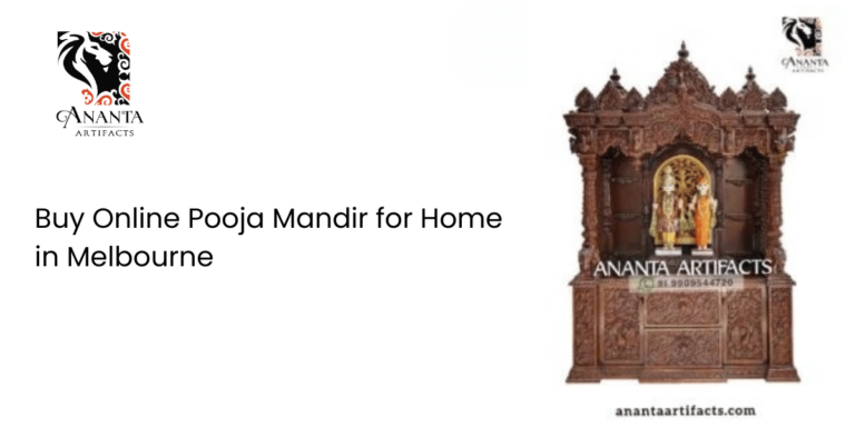 Buy Online Pooja Mandir for Home in Melbourne