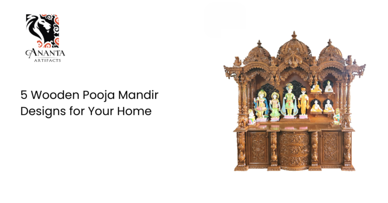 5 Wooden Pooja Mandir Designs for Your Home