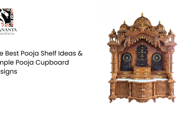 The Best Pooja Shelf Ideas & Simple Pooja Cupboard Designs