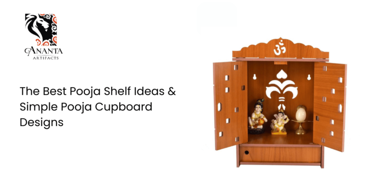 The Best Pooja Shelf Ideas & Simple Pooja Cupboard Designs