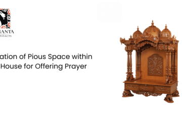 Creation of Pious Space within the House for Offering Prayer