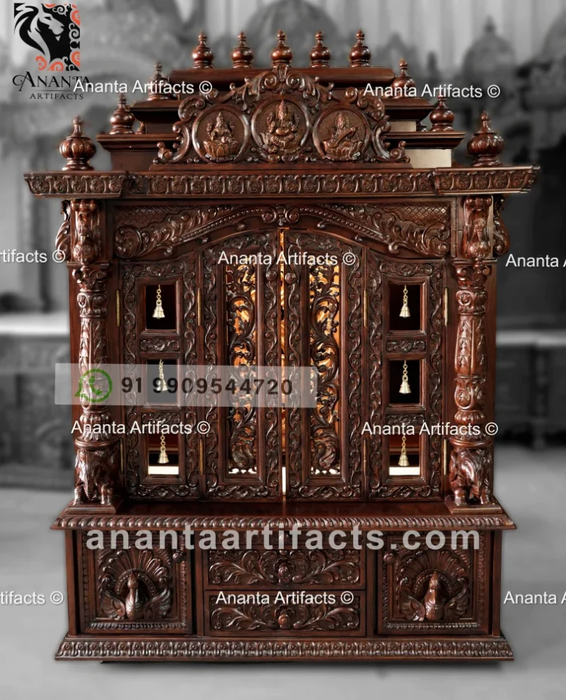 South Indian Puja Mandir For Home USA