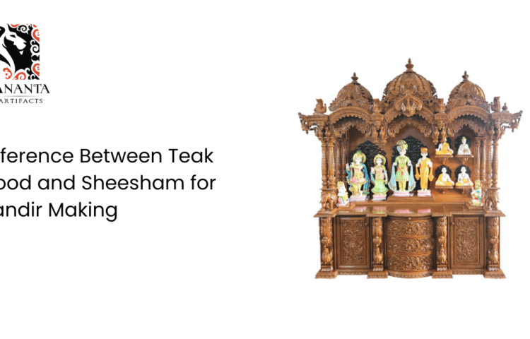 Difference Between Teak Wood and Sheesham for Mandir Making