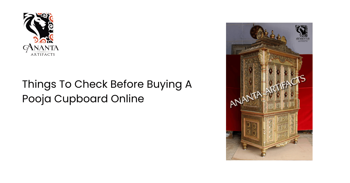 Things To Check Before Buying A Pooja Cupboard Online