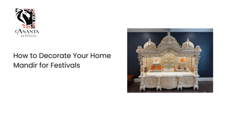 How to Decorate Your Home Mandir for Festivals