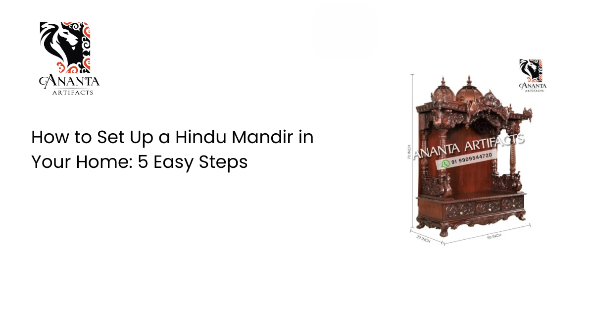 How to Set Up a Hindu Mandir in Your Home: 5 Easy Steps